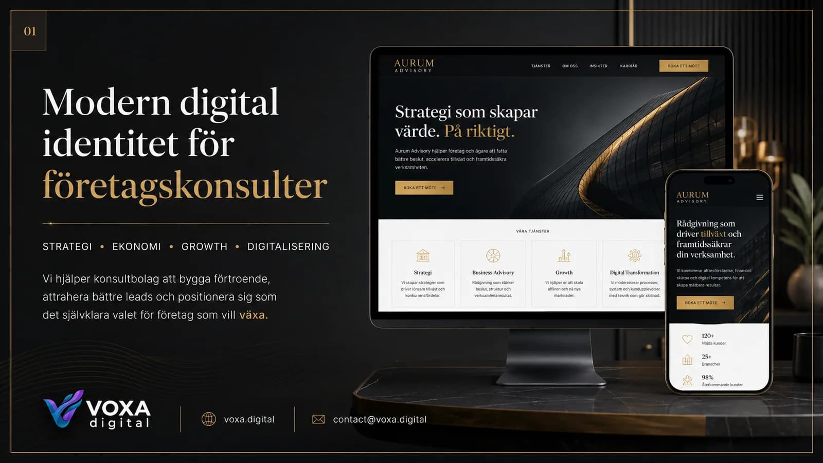 Aurum Advisory — slide 1