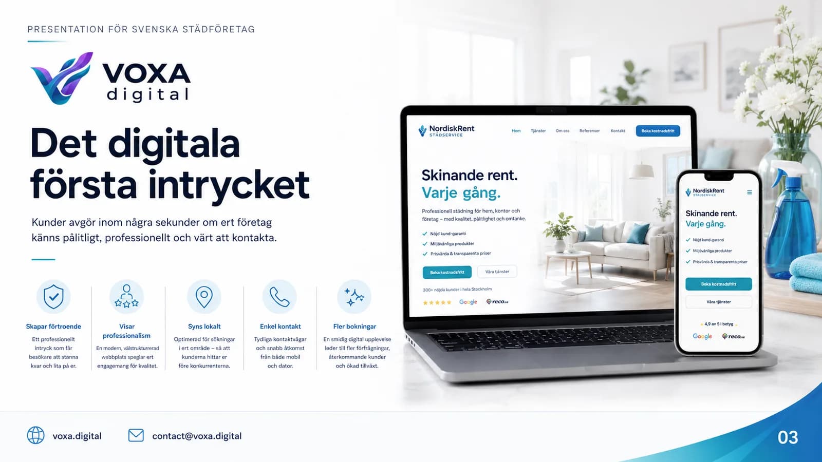 Nordisk Städpartner — slide 3
