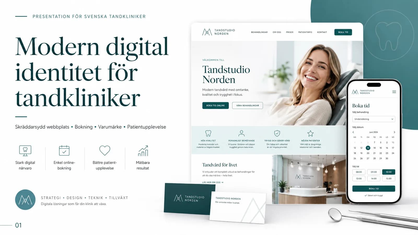 Tandstudio Norden — slide 1